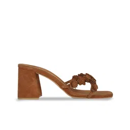Tao Paris Embellished Suede Block Heels image 4