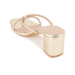 HEELSNFEELS Twisted Straps Block Heels image 3