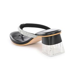 GARDIN Embellished Open Toe Block Heels image 5