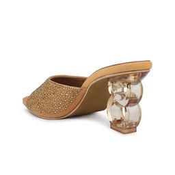 Inc 5 Embellished Open Toe Block Heels image 4