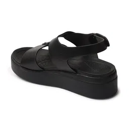 Carlton London sports Open Toe Flatform Heels With Backstrap image 2