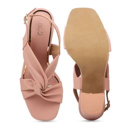 Inc 5 Open Toe Block Heels With Backstrap image 4