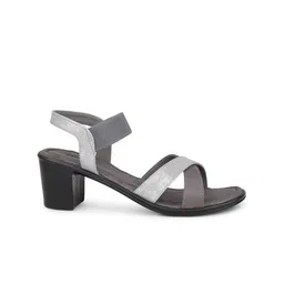 Inc 5 Textured Open Toe Block Heels image 4