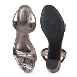 Inc 5 Textured Block Heels With Ankle Loop image 2