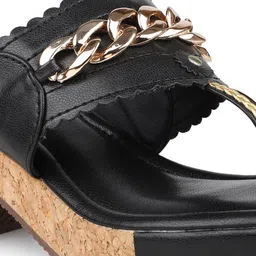 Inc 5 Embellished Open One Toe Block Heels image 5