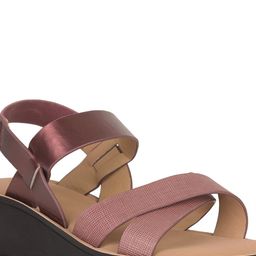 Bata Open Toe Wedge Heels image 2