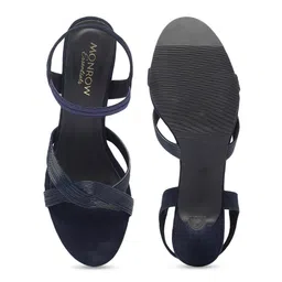 Monrow Strappy Open Toe Kitten Heels image 3