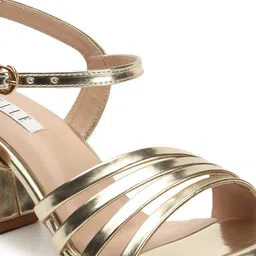 ELLE Ankle Loop Block Heels Sandals image 4