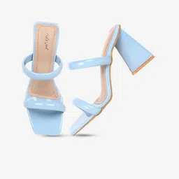 AXIUM Two Strap Block Heels image 3