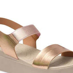 SHUZ TOUCH Open Toe Flatform Heels image 3