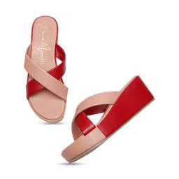 Bruno Manetti Open Toe Wedge Heels image 2