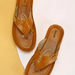 Paragon Lightweight Open Toe Flats-42