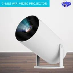 CLAIRBELL Mini HD Projector for Home 4KSupport With Built-in App Netflix/Prime/YouTubeV322 (4500 lm / 1 Speaker / Wireless / Remote Controller) Portable Projector-53