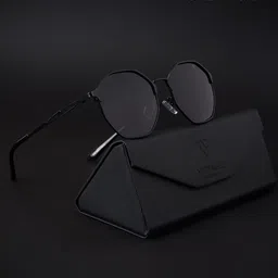 Voyage Round Sunglasses With Polarised And UV Protected Lens 1046MG4146-44