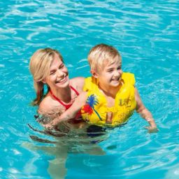 Tropical (IND*89) Swim Vest Kids Inflatable Swimming Pool Swim Floatation Belt-image-29