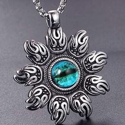 Lila Circular Pendants with Chains-36