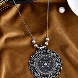 NAMAN ARTS Brass Silver-Plated Chain-image-74