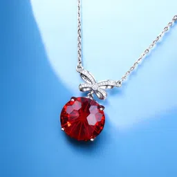 Designs & You Silver-Plated Circular Pendants with Chains-23