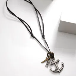 Rubans Voguish Men Minimal Necklace-image-72