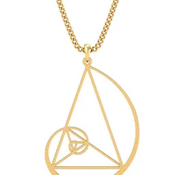 KUBERBOX Precis 18KT Gold Pendant- 2.32gm-picture-18
