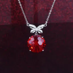 Designs & You Silver-Plated Circular Pendants with Chains image 3