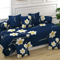 Polycotton Floral Diwan Set-picture-22
