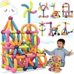 Magnetic Sticks Building Blocks for Kids Toys for Girls Magnetic Toys for Boys-25