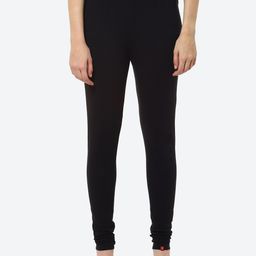 Biba Black Ankle Length Leggings-image-43