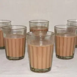 Pack of 6 Glass Cutting Tea Glasses Set 6 - Cutting Desi chai Glass Set (100ml - 6 Pieces)-15