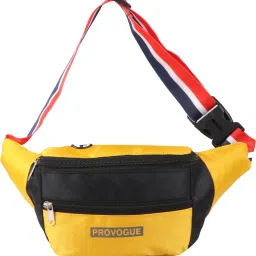PROVOGUE Black/Yellow Waist Bag,Chest Bag,Fanny Bag,Fanny Pack12 WAIST BAG-image-20