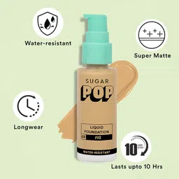 SUGAR POP Full-Coverage 10-Hour Stay Water-Resistant Liquid Foundation 30ml - Fig 05 image 2
