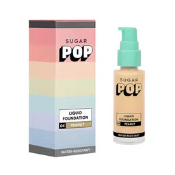 SUGAR POP Full-Coverage 10-Hour Stay Water-Resistant Liquid Foundation 30ml - Peanut 04 image 3