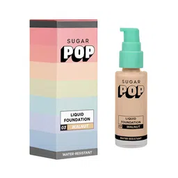 SUGAR POP Full-Coverage 10-Hour Stay Water-Resistant Liquid Foundation 30ml - Walnut 03 image 3