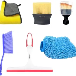 Car Cleaning Kit, 6-Piece Set with Microfibre Towels, Detailing Brush Combo-picture-31