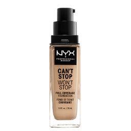 NYX PROFESSIONAL MAKEUP Cant Stop Wont Stop Full Coverage Foundation 30ml - Buff 10-14