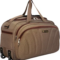 65 L Strolley Duffel Bag - Duffel Bag - Brown - Large Capacity-image-92
