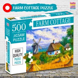 The Farm Cottage 500 Pisces Jigsaw Puzzles for Kids and Childrens – Ages 9+-image-21