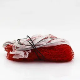 Portable badminton net nylon net red 075 Badminton Net-image-99