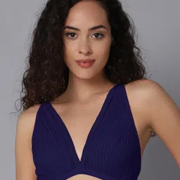 EROTISSCH Full Coverage Non Padded Bralette Bra With All Day Comfort-23