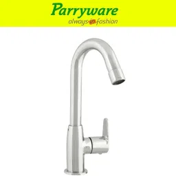 Uno Pillar Tap Swan neck for Wash Basin – Brass Body, set of 1 pic 049 Swan NeckPillar Tap for Wash Basin , Chrome Finish, Single Lever Faucet Pillar Tap Faucet-9