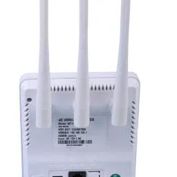 CareME 4G Sim Router with Triple Antenna, Support All GSM Sim with 100 Mtr Range, Speed 4G Router 2.4 GHz 150 Mbps Wifi Speed NA External Antenna MiFi (Sim Based) image 4