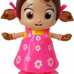 Musical Singing Doll with Bump and Go, Walking, Singing & Dancing Doll Toy-14
