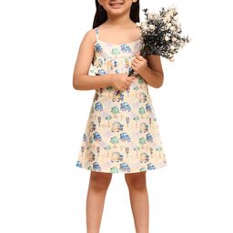Funny Bones Clothings Print A-Line Dress-image-7