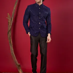 Dulha Ghar Bandhgala Two-Piece Suit-picture-39