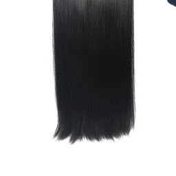 camola deva Clip-In Straight Hair Extension - Black - 24 Inch-56