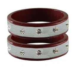 Vidhya Kangan Multi-Coloured Brass Bangles-3