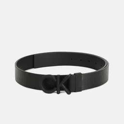 Calvin Klein Men Textured Leather Push Pin Casual Belt-image-85