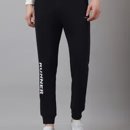 Richlook Men Printed Cotton Mid Rise Joggers-image-34