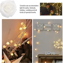 XERGY Yellow Flower Shape String Lights image 5