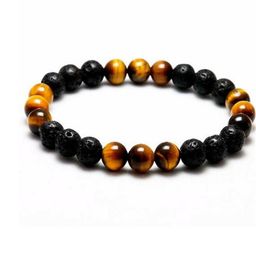 Divine souvenirs Unisex Artificial Beaded Elasticated Bracelets-image-45